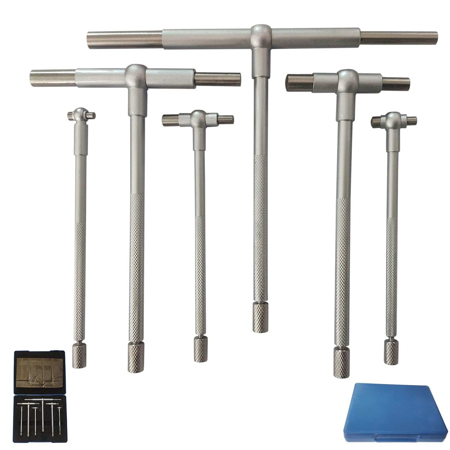 JENSWILL Hole Gauge 6 Pcs/Set Telescoping Gage, 5/16