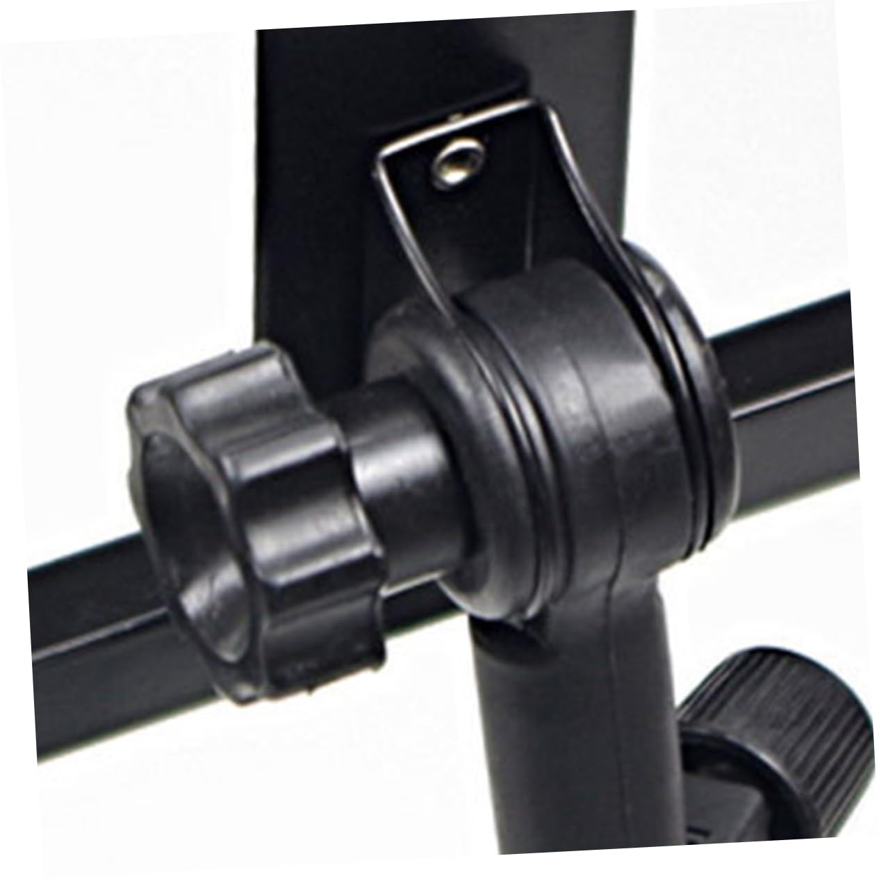 Gatuida Supporto per Spartiti Musicali Treppiede Metallo Pieghevole e Leggero per Chitarra e Violino con Piedini Antiscivolo e Fermacarte Molla Nero