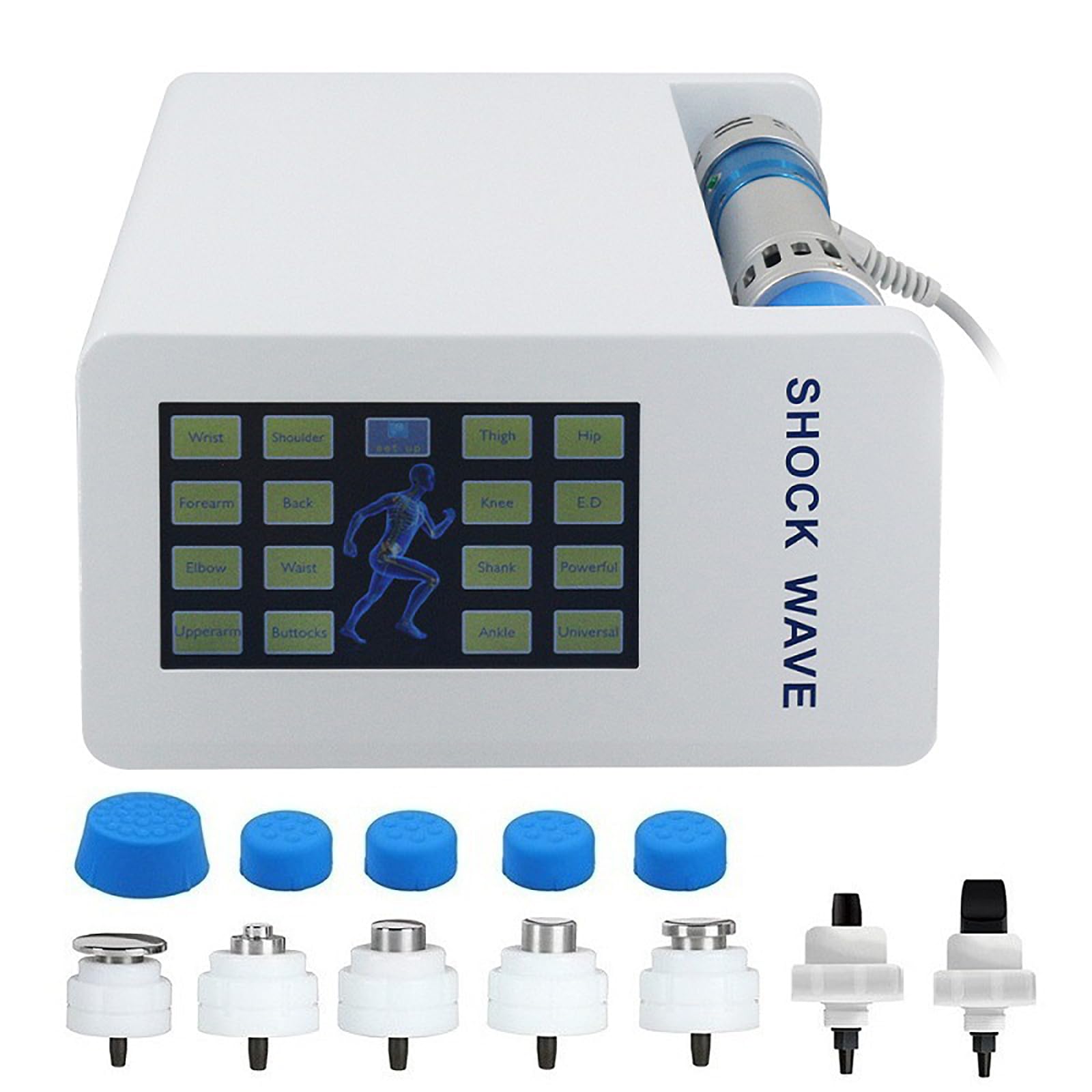 Stimulators/M.A.C.H.I.N.E. Promo ONLY ７“ ED Shock Wave Machine, Extracorporeal Focused Shockwave Therapy