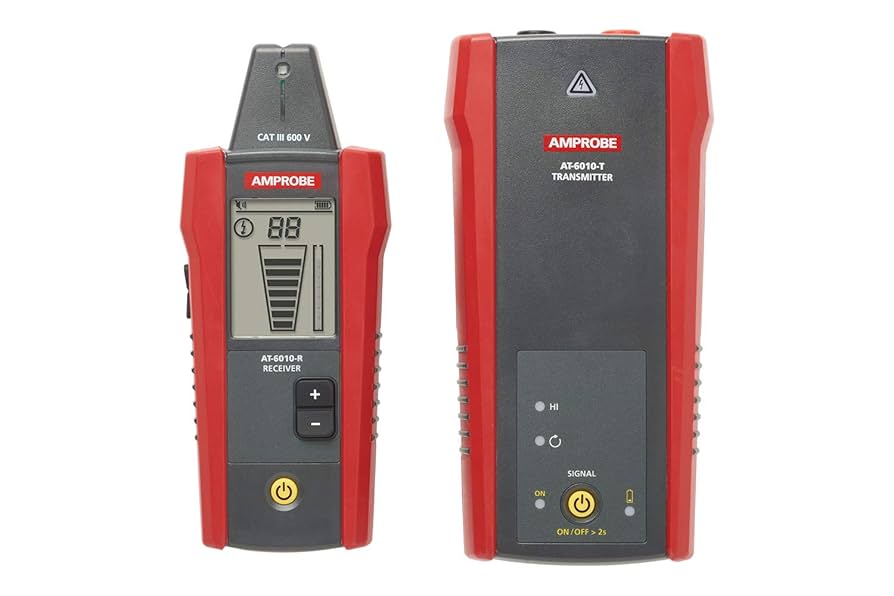 ポンダーAMB Amprobe AT-6010 Advanced Wire Tracer Kit: Amazon.com