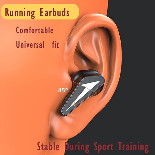 Miniatura 7 de Xmenha Auriculares inalámbricos para juegos con micrófono, 5.3 auriculares Bluetooth de baja latencia, auriculares inalámbricos para niños, los