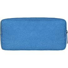 Universal Electronics/Accessories Soft Carrying Case Bag, Durable & Light-Weight,Suitable for Out-Going, Business, Travel and Cosmetics KitBlue