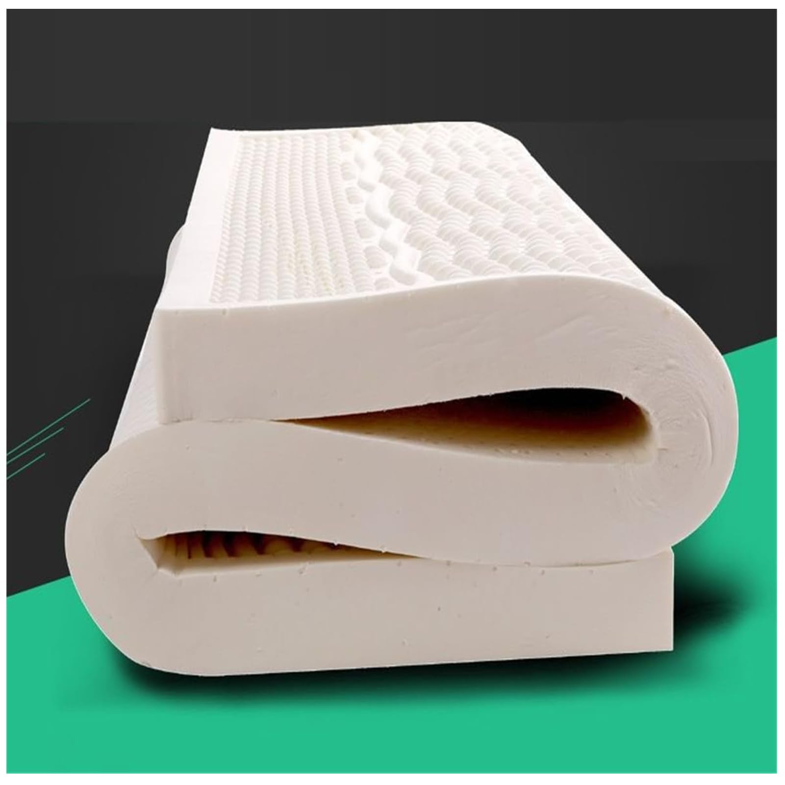 100 Natural Latex Mattress Topper 6 Thick Massage Single Double Hotel Mattress Family King Queen Twin Full Size