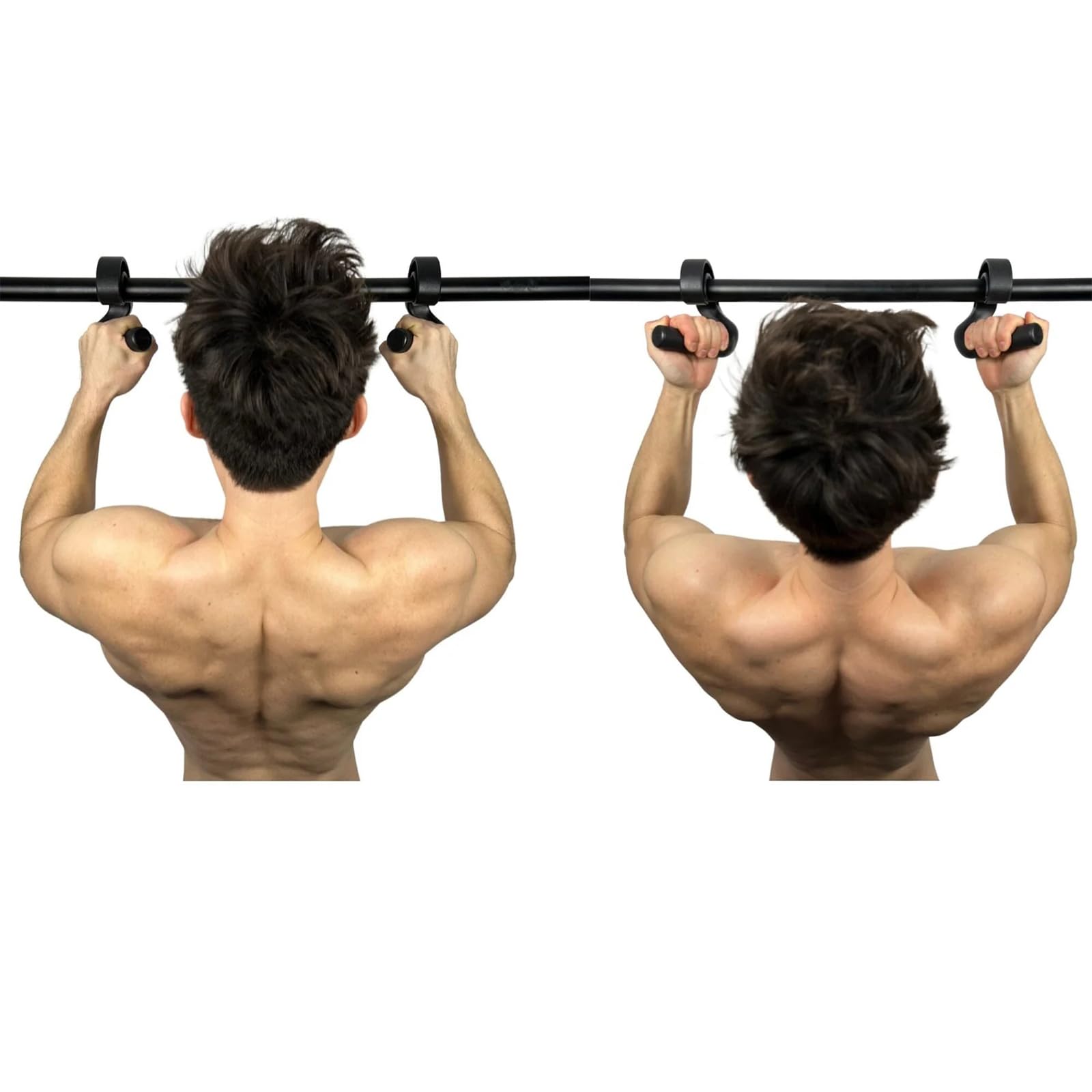Harilla 2X poignées de Traction, poignées de Machine à câble, poignées d'exercice, Fixation de la Machine pour haltères d'entraînement Deadlift