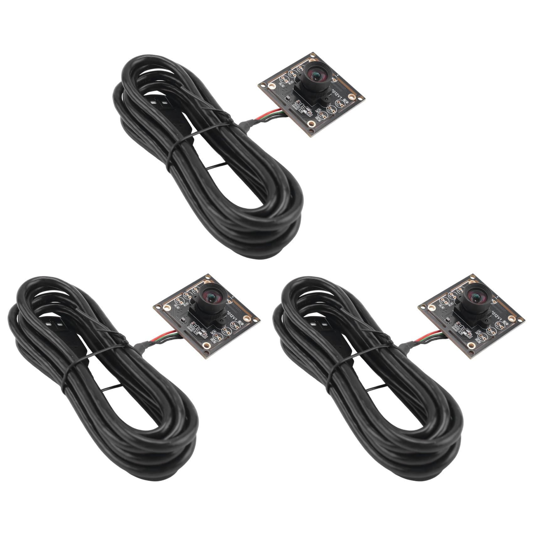 Jevina 3 STK. 100-Grad-Kameramodul 1 MP OV9732 1280 X 720 USB Kostenloser Treiber Manueller, mit 2 Meter Kabel für WinXP/7/8/10