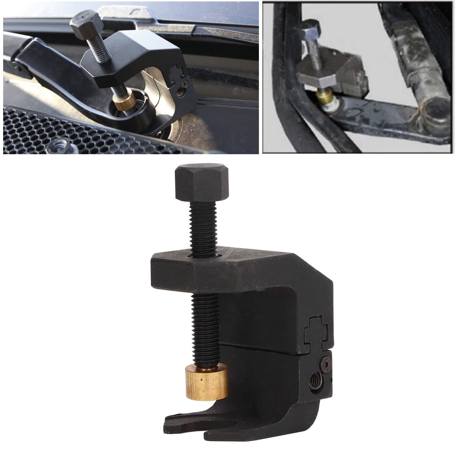 Estrattore braccio tergicristallo strumento di rimozione braccio tergicristallo acciaio regolabile resistente per auto,strumenti di riparazione auto