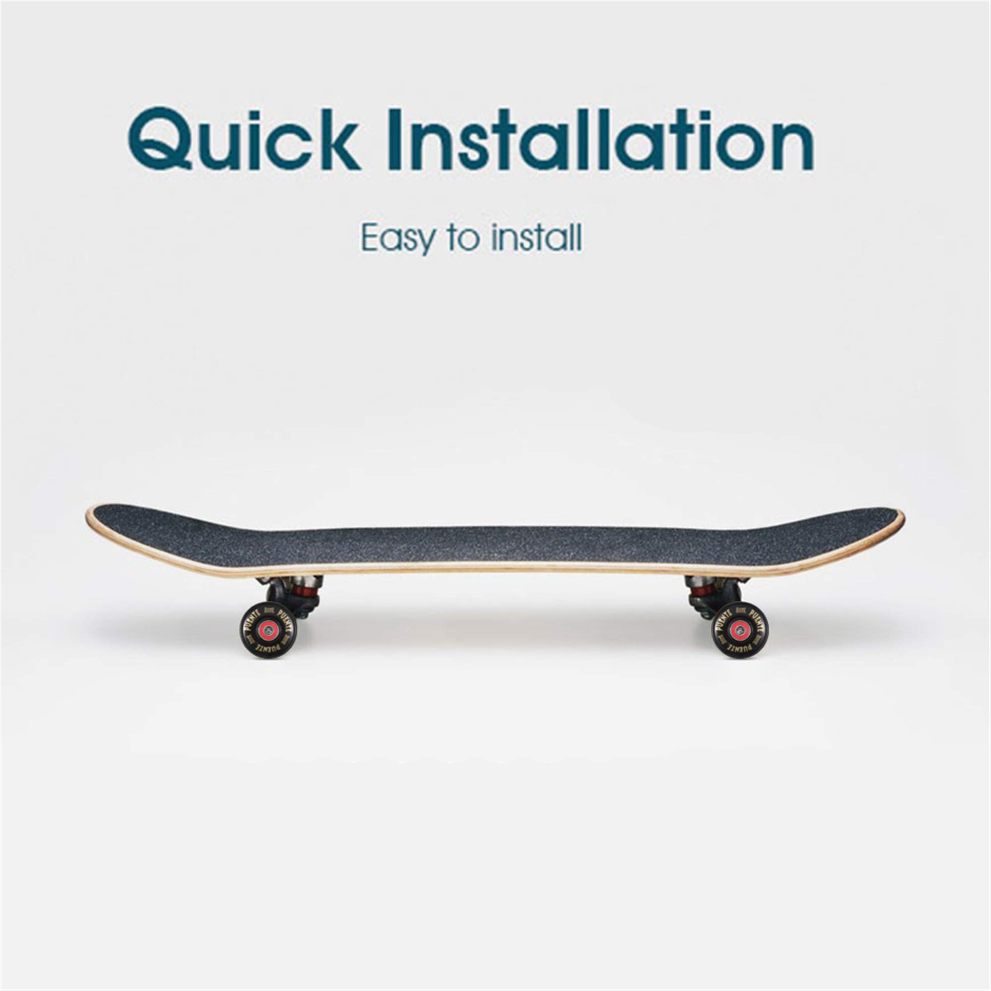 Lot De 4 Roues De Skate 60 X 45 Mm 78A Avec Roulements ABEC9 Pour