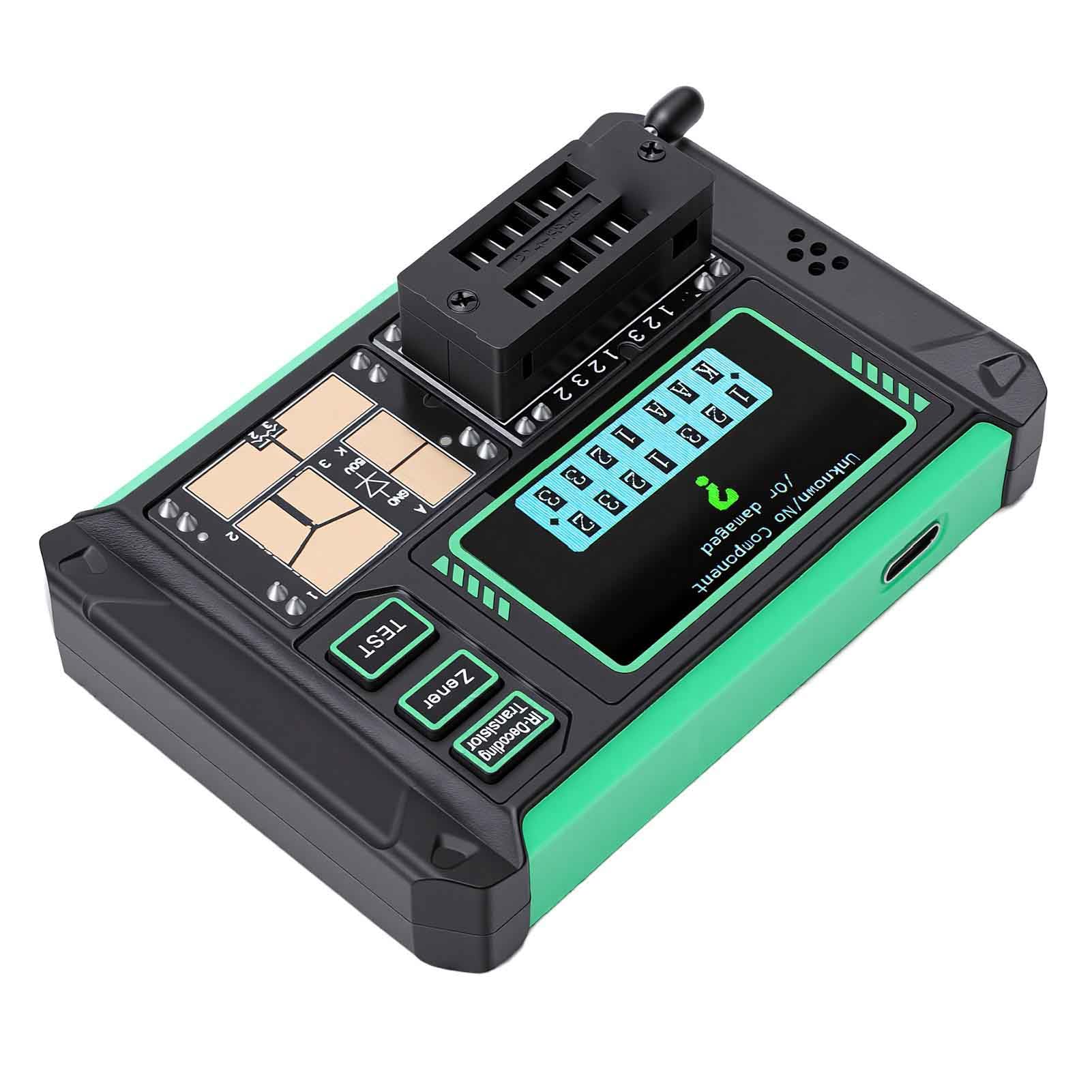 Sorandy Probador de Transistores Identificación Automática Pantalla de