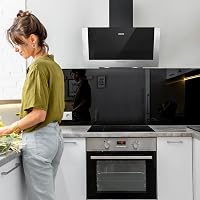 CIARRA CBCB6736C 60 cm-es Páraelszívó 380 m³/h LED Világítás Rozsdamentes Acél Fali 5