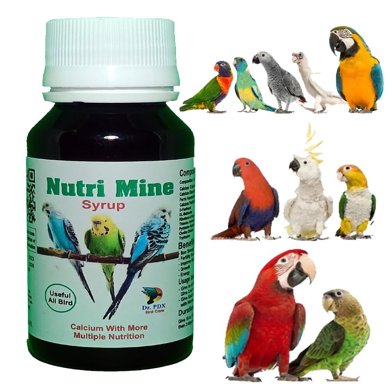 Small Bird Calcium Supplement || Nutri Mine || Bird Medicine || Best Calcium Supplement for All Bird (120.ml) (B0CJ5CHST8) Amazon Price History, Amazon Price Tracker