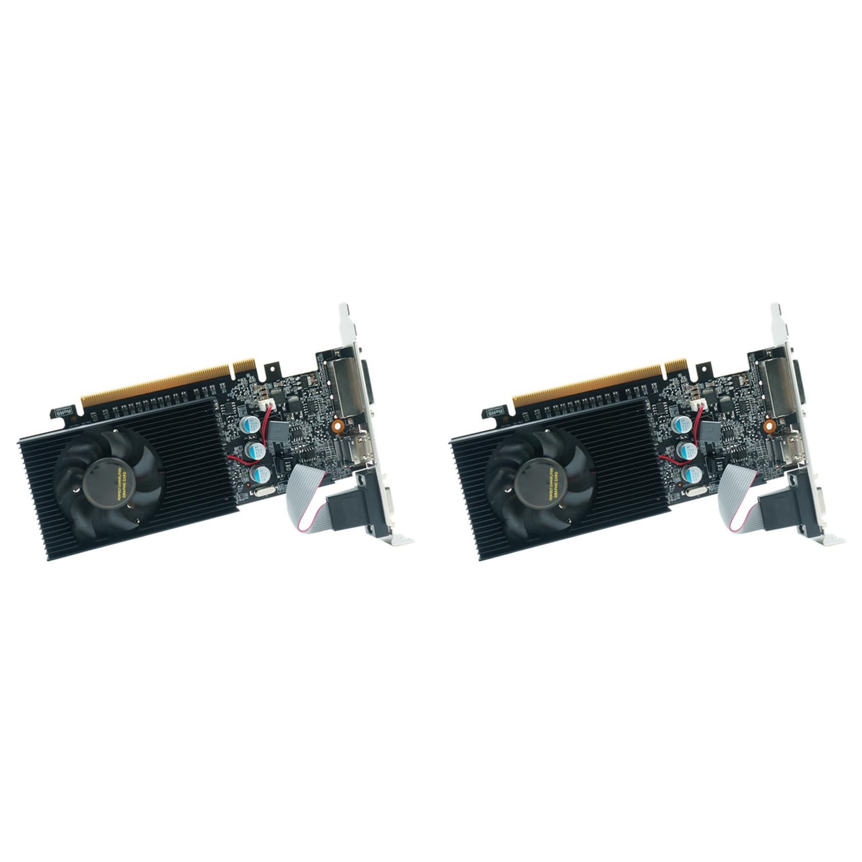 Carte graphique GT730 2 Go compacte basse consommation lot de 2 - 6
