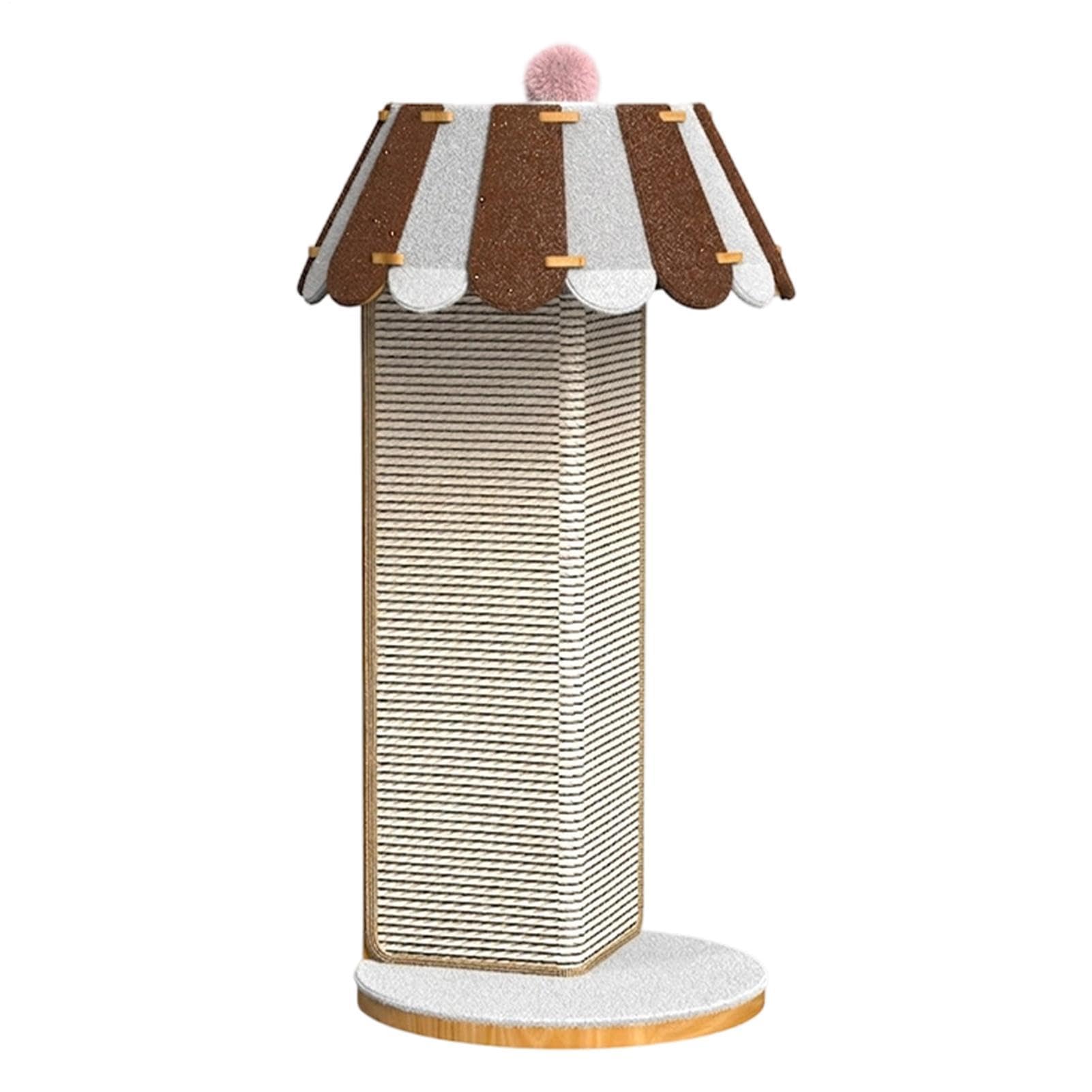 Postes rascadores para gatos de interiores Rascador Vertical Grande De | Arañador De Esquina para en Interiores, Salón, Sofá y Rincón de