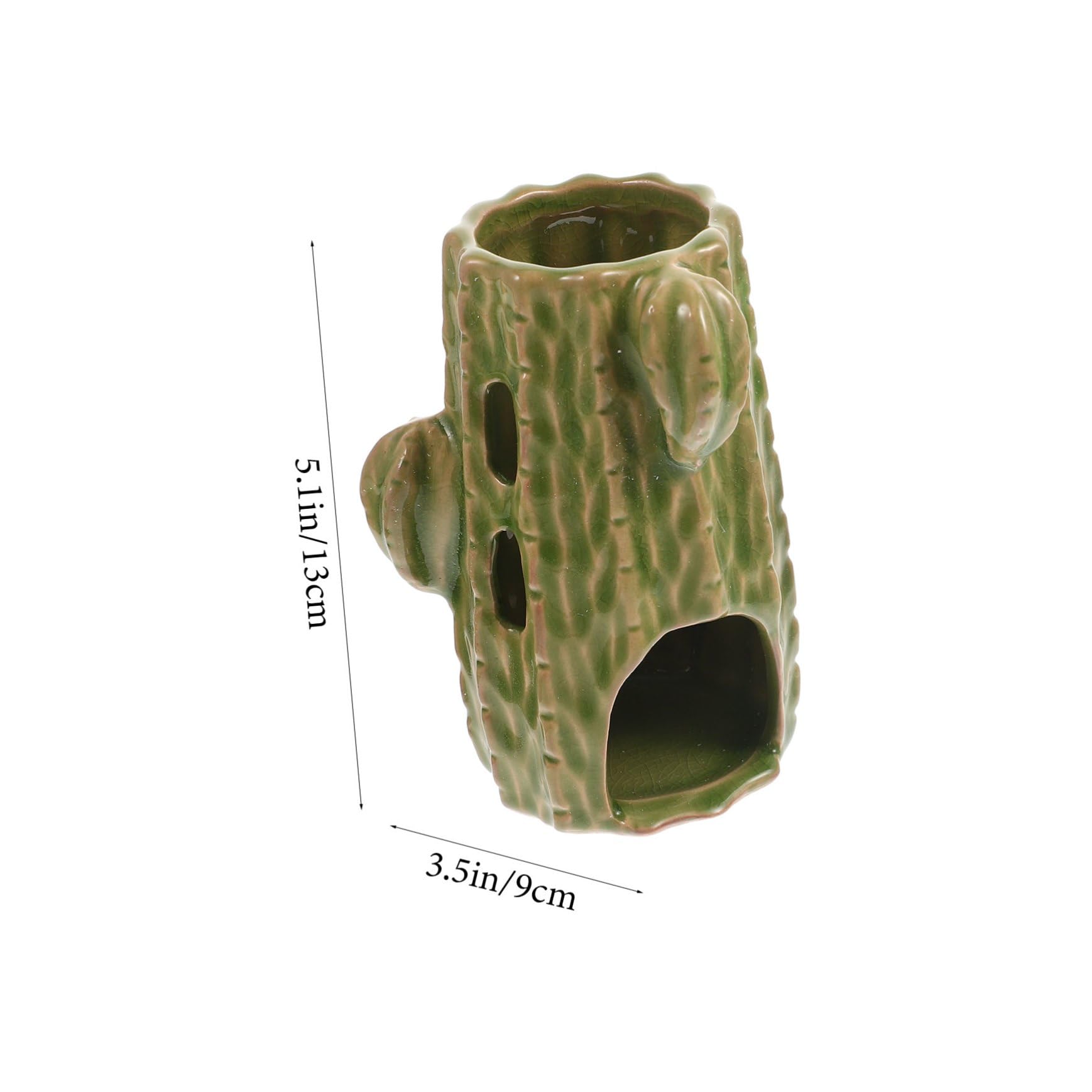 Happyyami 1juego Dispensador De Agua para Hamsters y Chinchillas Soporte Bebedero Vertical De Cactus para Mascotas Pequeñas