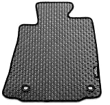 [車種品番:TY0526] TOYOTA トヨタ Probox/Succeed プロボックス/サクシード 型式:NCP50/51V 年式:H24/4〜26/9 確認事項:2WD/バン 【D.A.D タフラバーマット】 1台分 オーバーロック(ふちどり)カラー:ブラック/裏面:スパイクタイプ (DAD ギャルソン フロアマット カーマット)