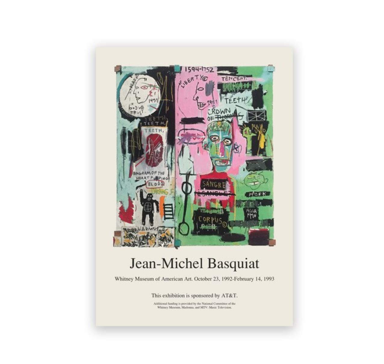 Amazon.co.jp: 海外限定 ジャン＝ミシェル・バスキア Jean-Michel