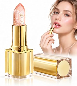 Colour Changing Lipstick, pH Adjusting Clear Lipstick for Daily Makeup