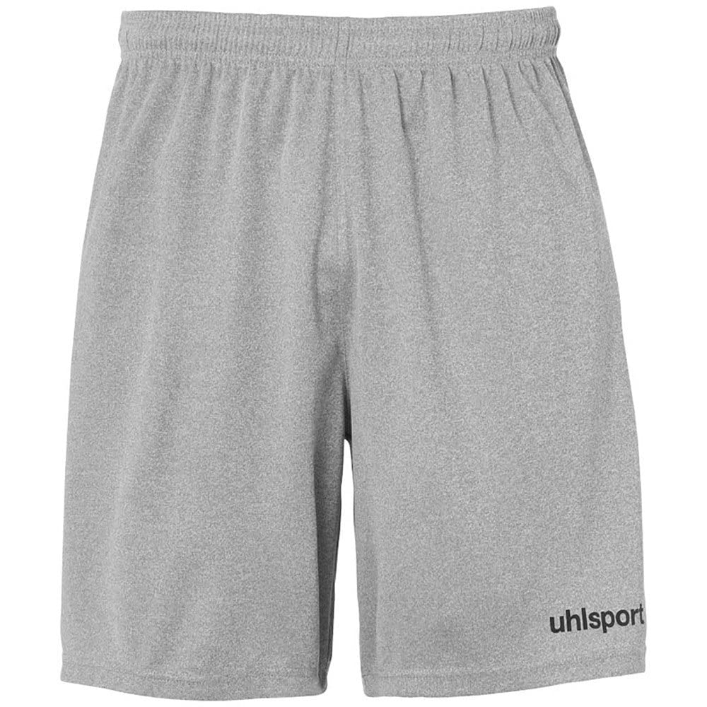 uhlsport Center Basic Shorts Men's Shorts - Dark Gray Melange/Black, L