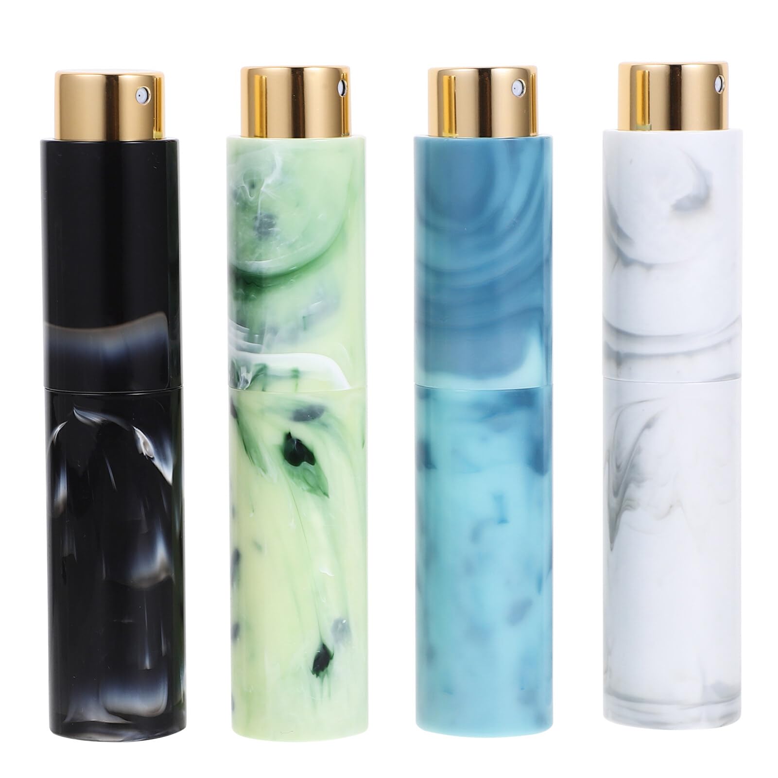 minkissy 4pezzi Flaconi Di Profumo Ricaricabili Da Viaggio Atomizzatore Realizzati Per Viaggi e Uso Quotidiano