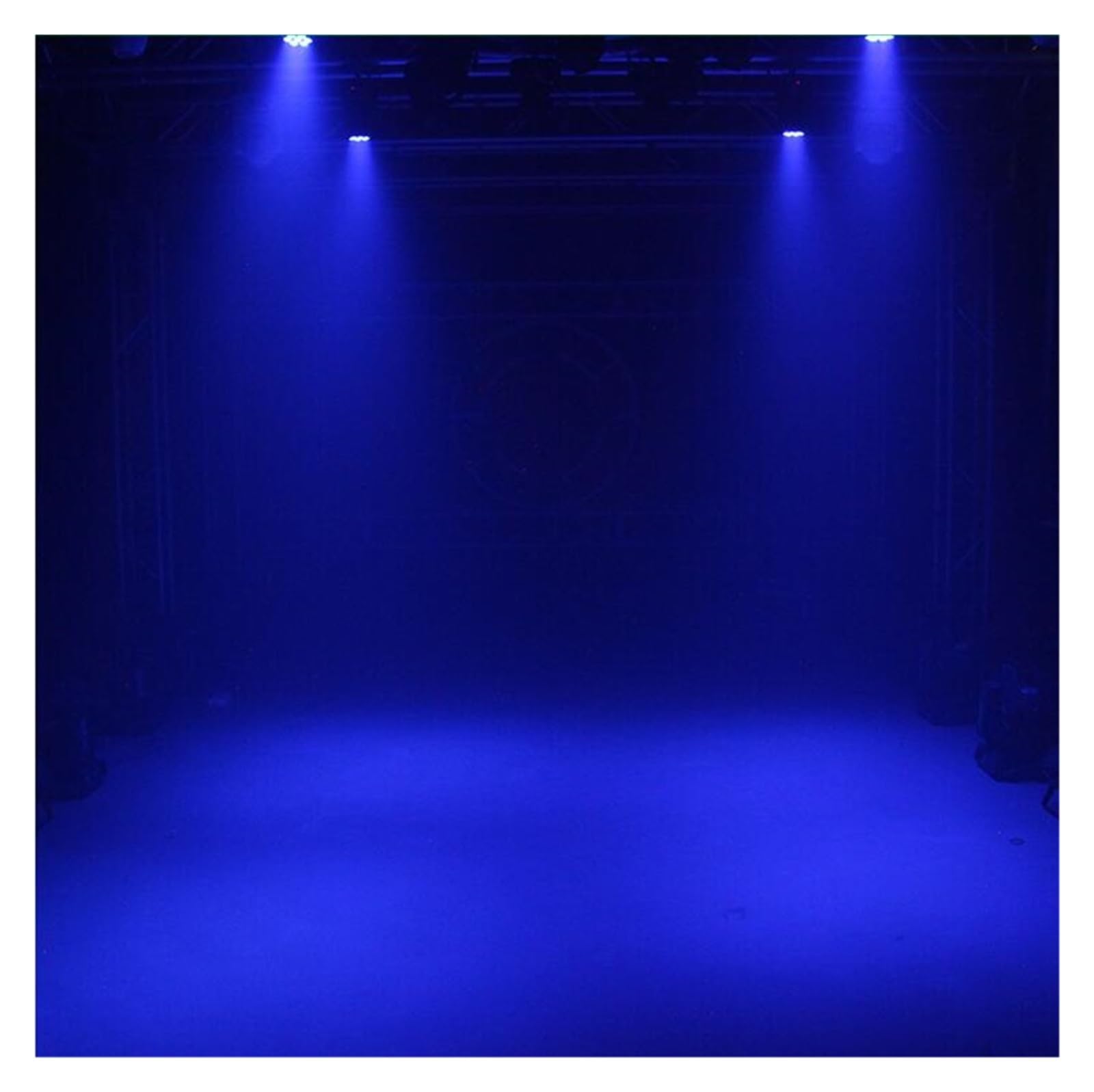 Luce da palco per DJ a LED 7 Bee 4 in 1 RGB Beam Projector LED Stage Light DMX 512 Controllo del Suono Ruota Shake Head Effect Light Disco Dj Music Party per Eventi Feste di Natale Matrimoni