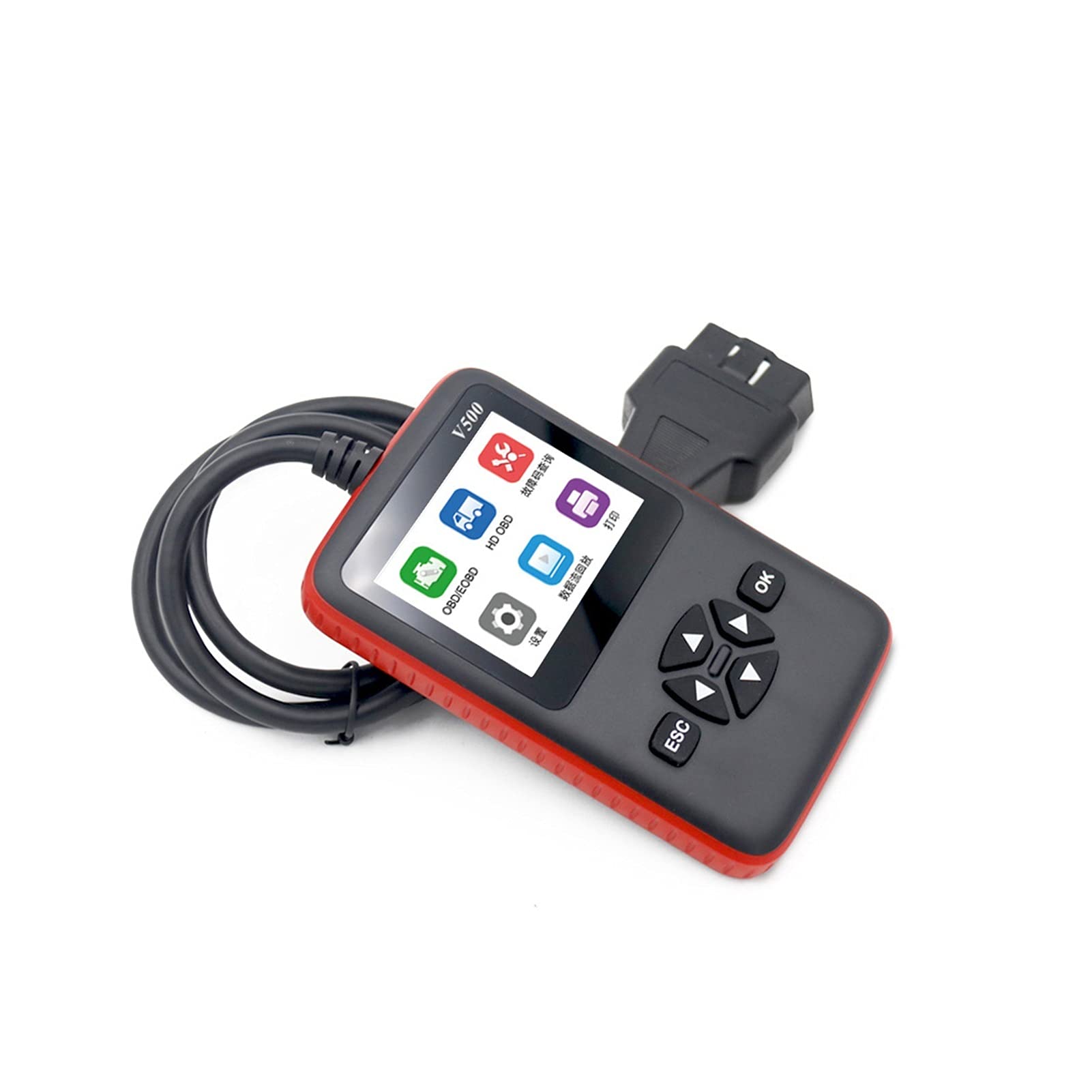 Carte di lettura del codice 'automobile, guasti del motore per auto diagnostica, diagnostica dei guasti 'auto, attrezzi diagnostici auto OBD2, diagnosi del motore Portatile e comodo