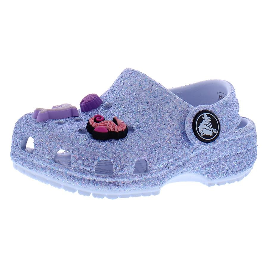 Image of Crocs Classic Glitter Sea Friends Clog PS Girls Shoes