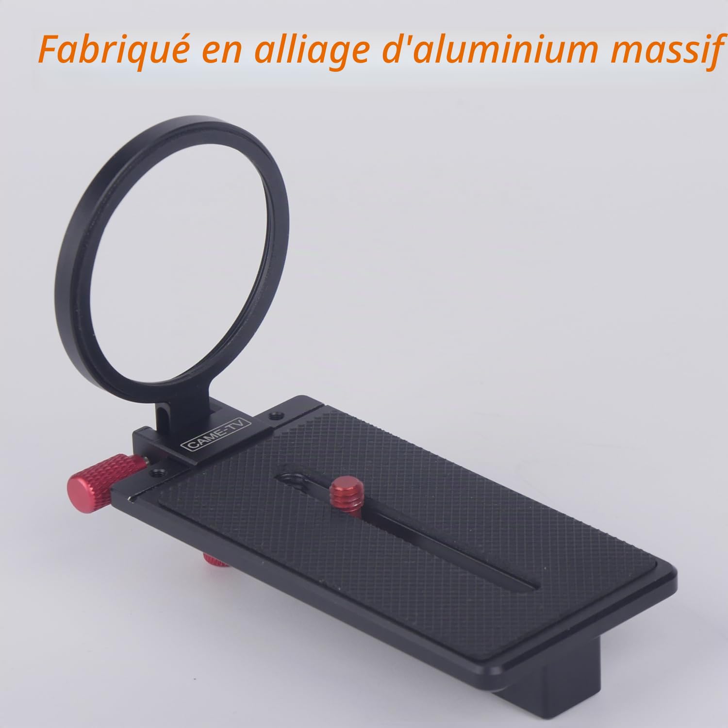 Adaptateur Came-TV avec filetage annulaire de 52 mm pour filtre et objectif pour Sony ZV-1 ZV-1F RX100M7 ou Canon G7X Mark III Serie pour Padcaster Parrot Teleprompter Desview T3 T2