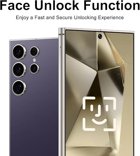 Miniatura 4 de Teléfonos celulares Android desbloqueados, teléfonos móviles X24 Ultra 5G, teléfono inteligente desbloqueado, 8GB+256GB+128GB, cámara de 48MP+108MP,