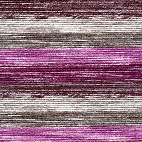 Image of Lion Brand Yarn, Mandala Ombre Variegated Yarn for Crocheting, Knitting, and Crafts, Joy, 1 Pack, Soft, Acrylic Fiber for Cozy Blankets, Worsted Weight Sweaters and Colorful Shawls