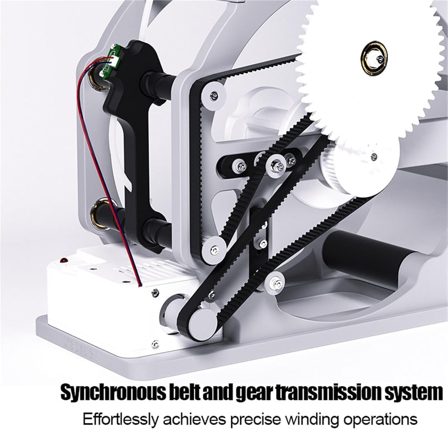 3D Printer Filament Spool Winder, Electric Consumables Winder, 3D Printer Filament Retractor, Auto Start/Stop & Tangle-Free Design, for 1kg Spools, Printing Enthusiasts