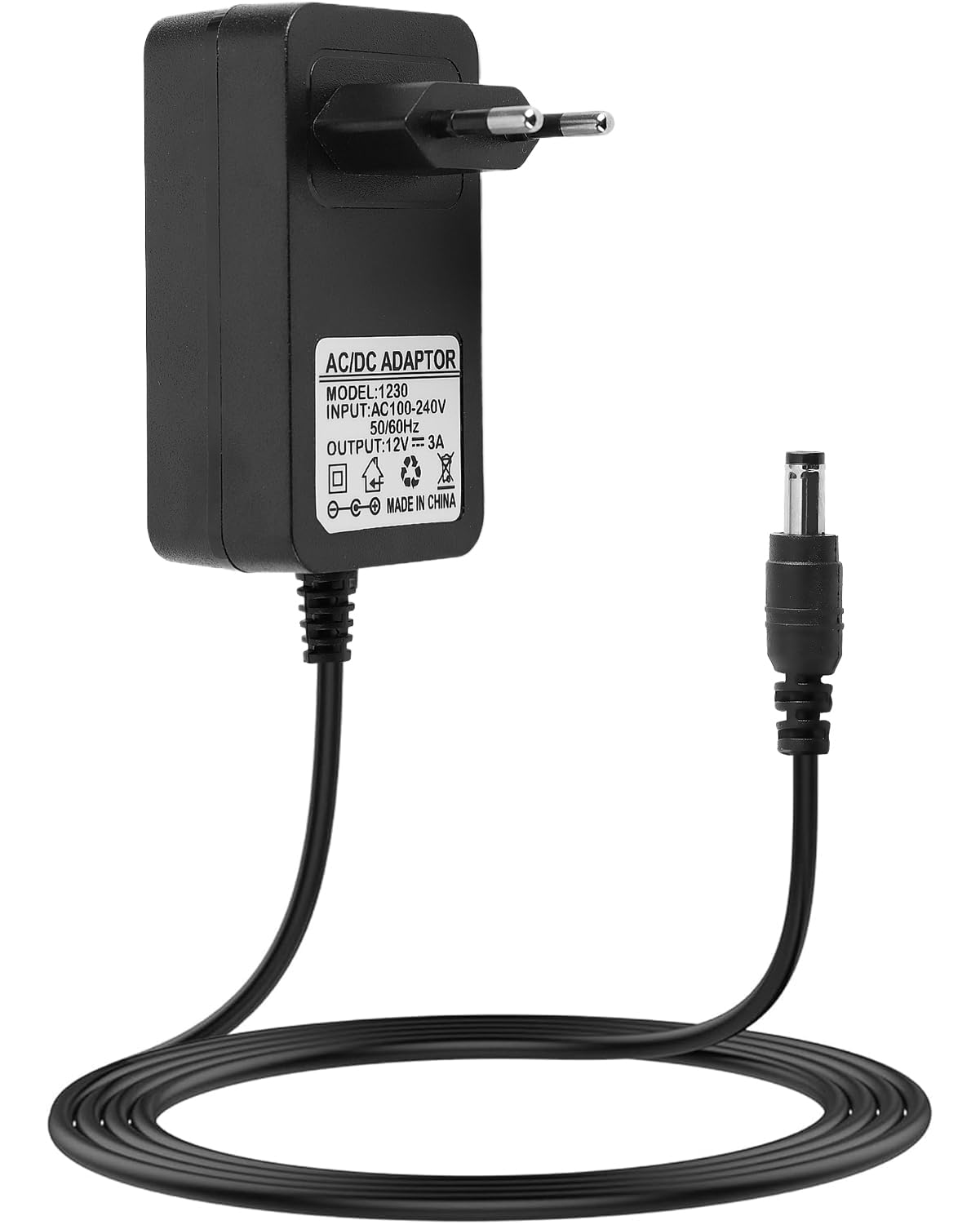 AC 1200 Alimentatore DC 12V 3A Per Telecamere CCTV, 4 Porte A - Foto 7