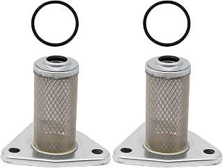 26591G01 Oil Filter w/O-Ring Kit Replacement for Ezgo 4 Cycle Gas Golf Cart 1991-2008 295cc 350cc Rep Engine 26591-G01 (Pack of 2)