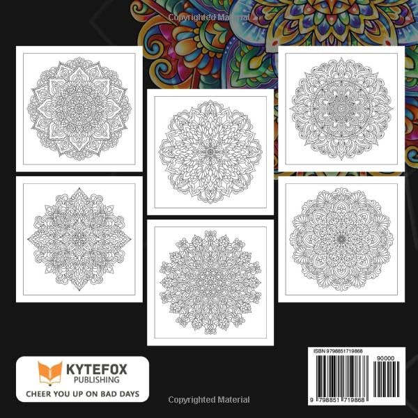Miniatura 2 de Relaxing Mandala Adult Coloring Book with Stunning Designs for Relaxation & Mindfulness