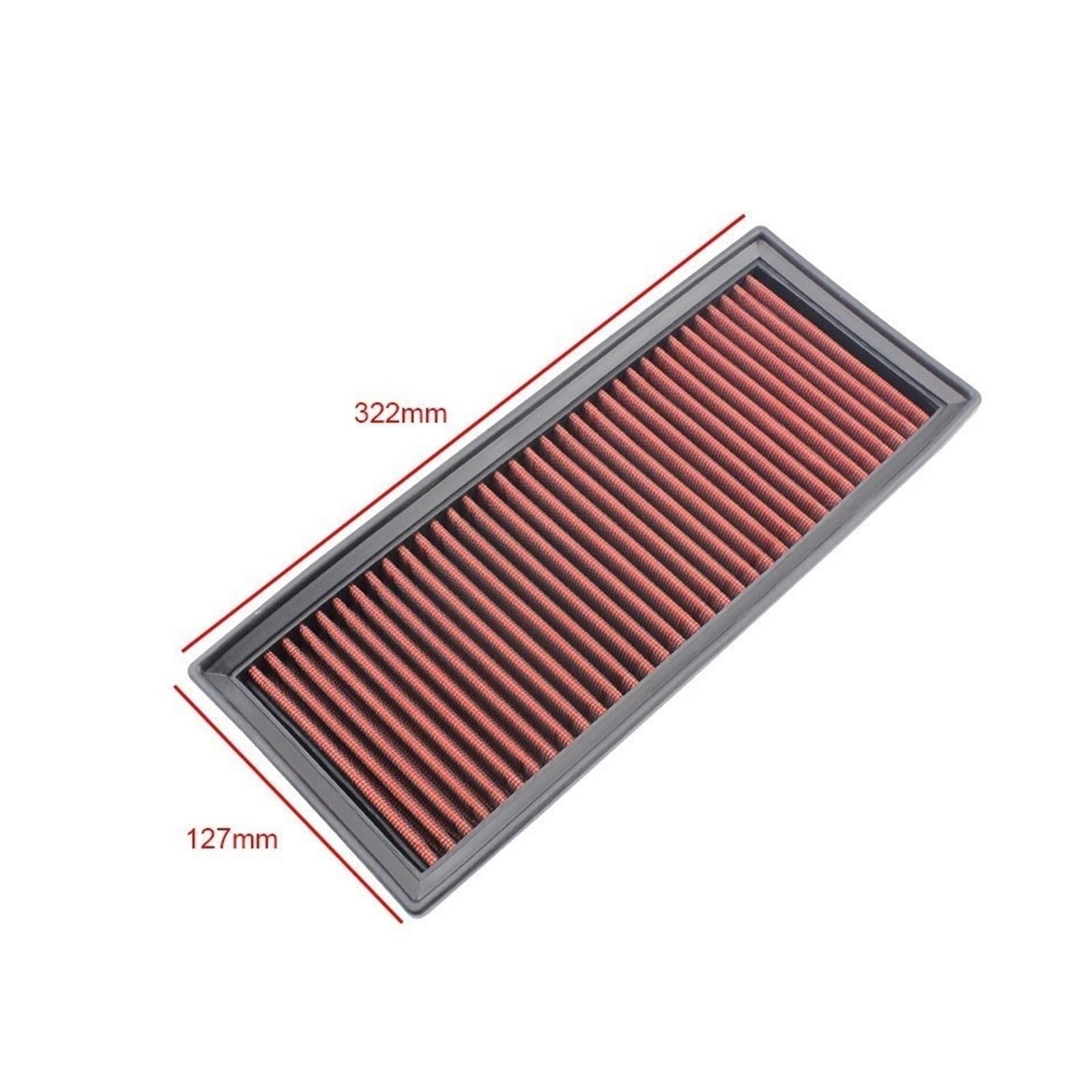 Kit filtri auto Filtro aria di ricambio adatto per Audi A5 QUATTRO Q5 A4 ALLROAD 2.0 1.8 High Flow OEM 8KO-133-843E lavabile Filtro aria condizionata