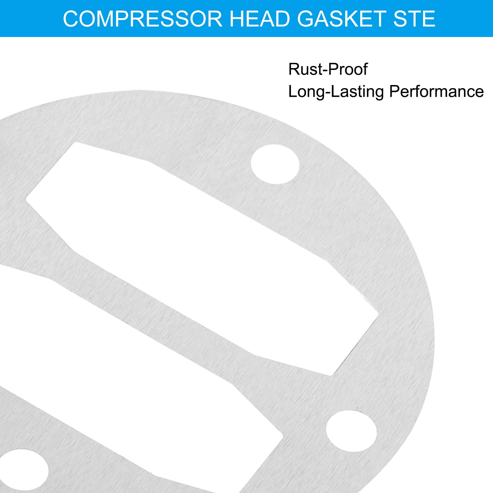 PATIKIL Central Pneumatic Compressor Parts, 3 Sets Replace Freight Air Compressor Head Gasket Kit Reed Valve Replacement - Image 4