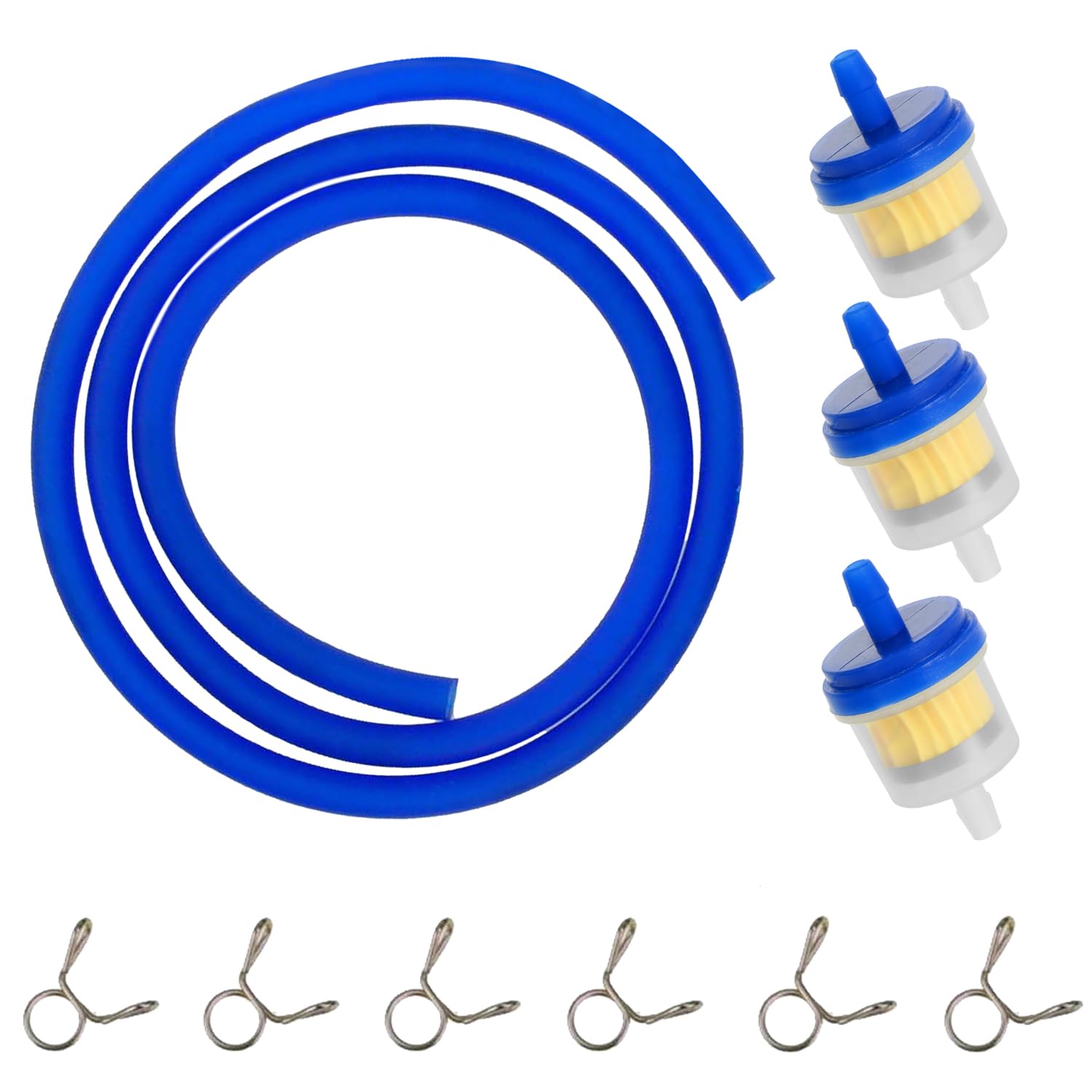 HIAORS Gas Fuel Filter Hose Tube Line for Chinese GY6 50cc 150cc 139QMB 157QMJ Tao Tao Scooter ATV Motorcycle Parts
