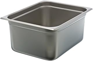 6" Deep Half Size Stainless Steel Anti-Jam Steam Pan