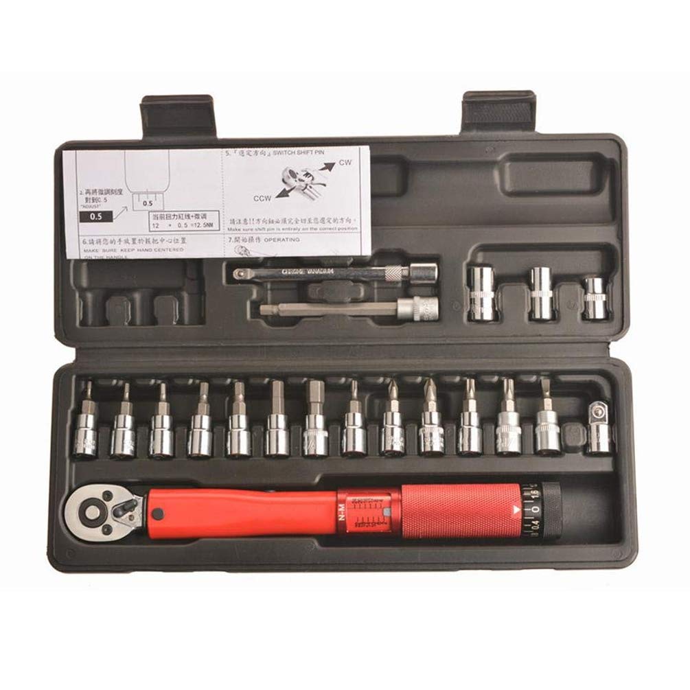 Buy Nanlille Torque Wrench Set 1/4 inch 224Nm Preset Type Adjustable