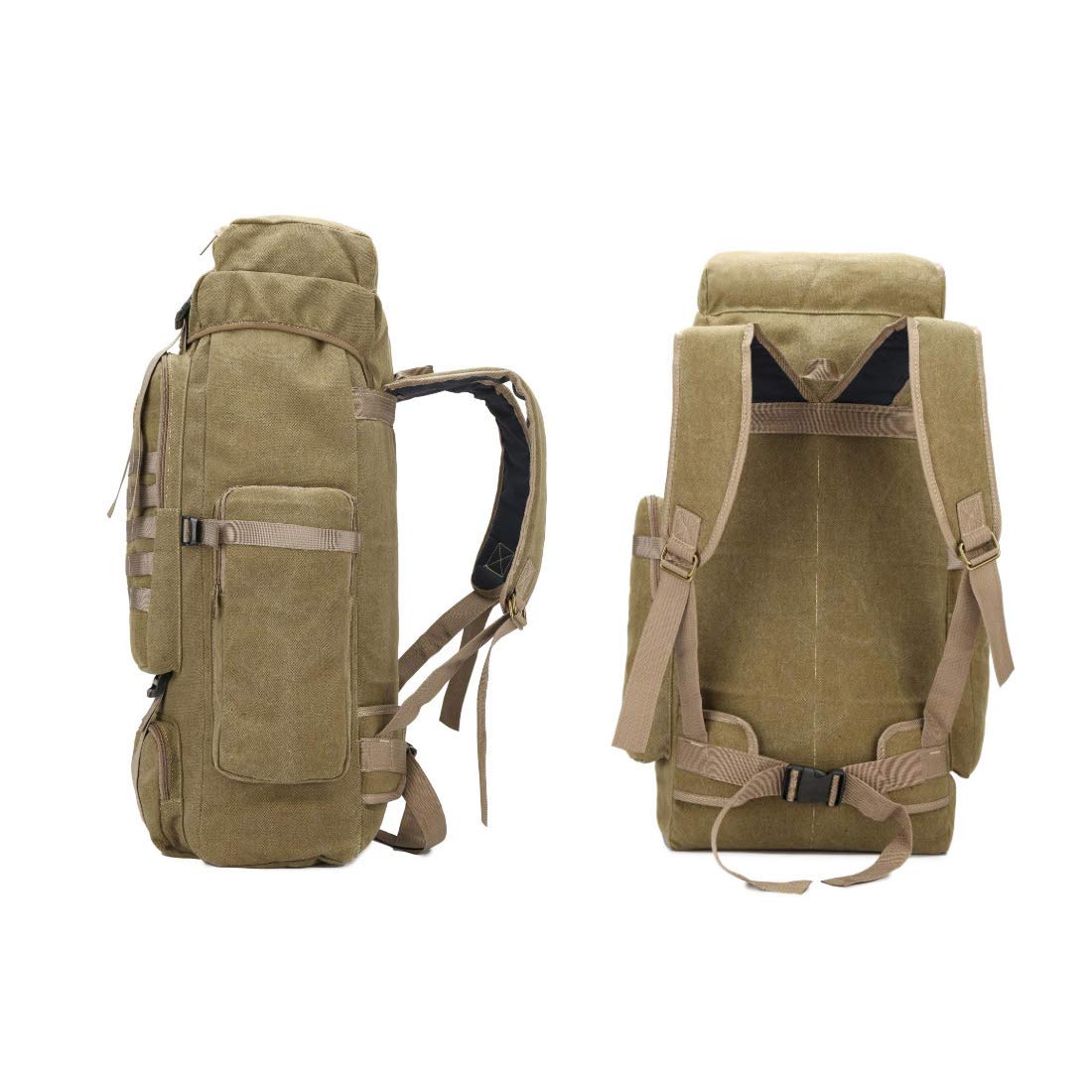 Plecak turystyczny jakości Outdoor Sport Torba Molle Wodoodporny Wspinaczka Piesze Wycieczki Wojskowy Plecak Taktyczny Camping Alpinizm 75L