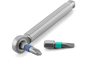 EDC Multitool Mini Pocket Screwdriver with Ratchet Wrench