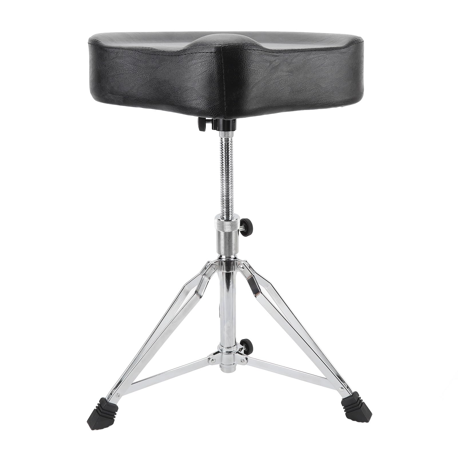 Zerodis Cómodo Taburete para Batería, Asiento Hidráulico Ajustable, Trono de Batería Ergonómico para Bateristas Principiantes Adultos, Base Antideslizante Que Soporta 330 Libras