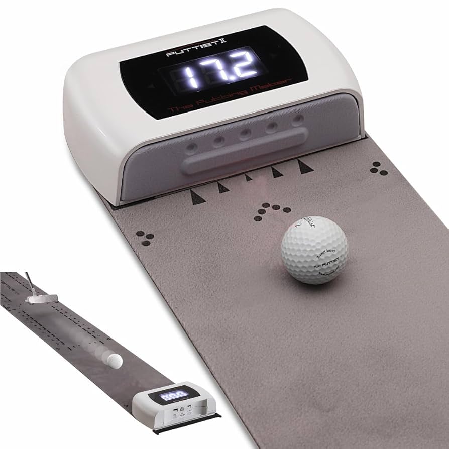 PUTTIST Ⅱ Plus デジタルパターマット パター練習器具 Amazon | PUTTIST Ⅱ Plus デジタルパターマット 室内 ゴルフ