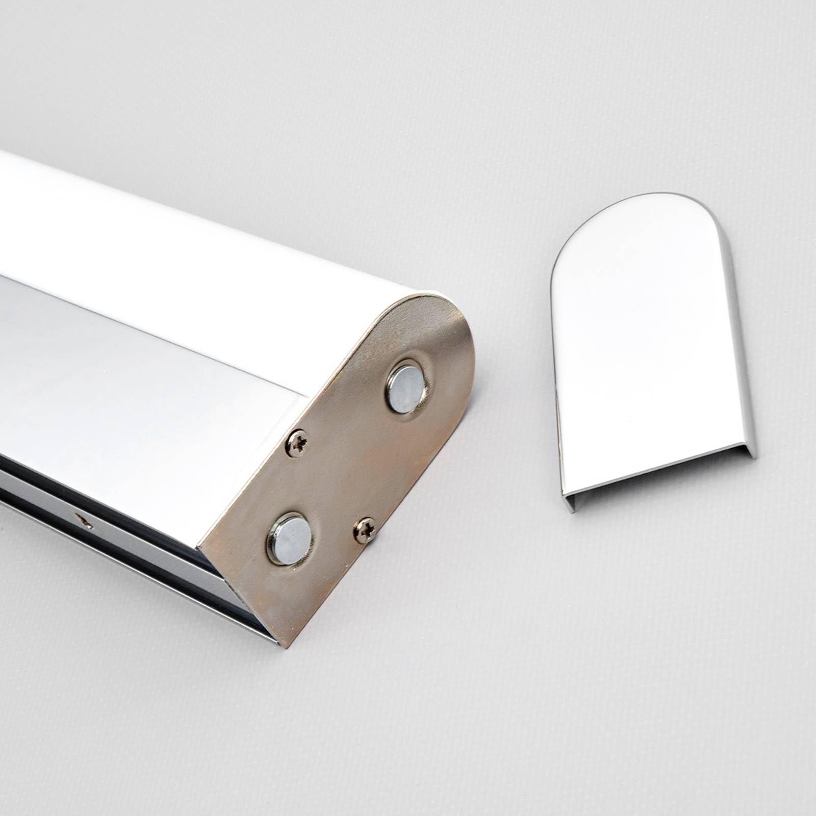 Lindby LED Lámpara de pared Philippa (Moderno) en Plateado hecho Metal e.o. para Cuarto baño (1 llama, lámparas, aplique