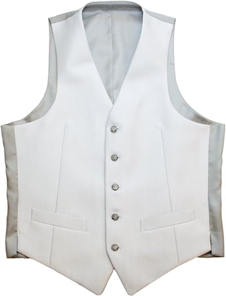 Amazon 礼装倶楽部 フォーマルベスト シルバーグレー メンズ 日本製 V750 ベスト 通販