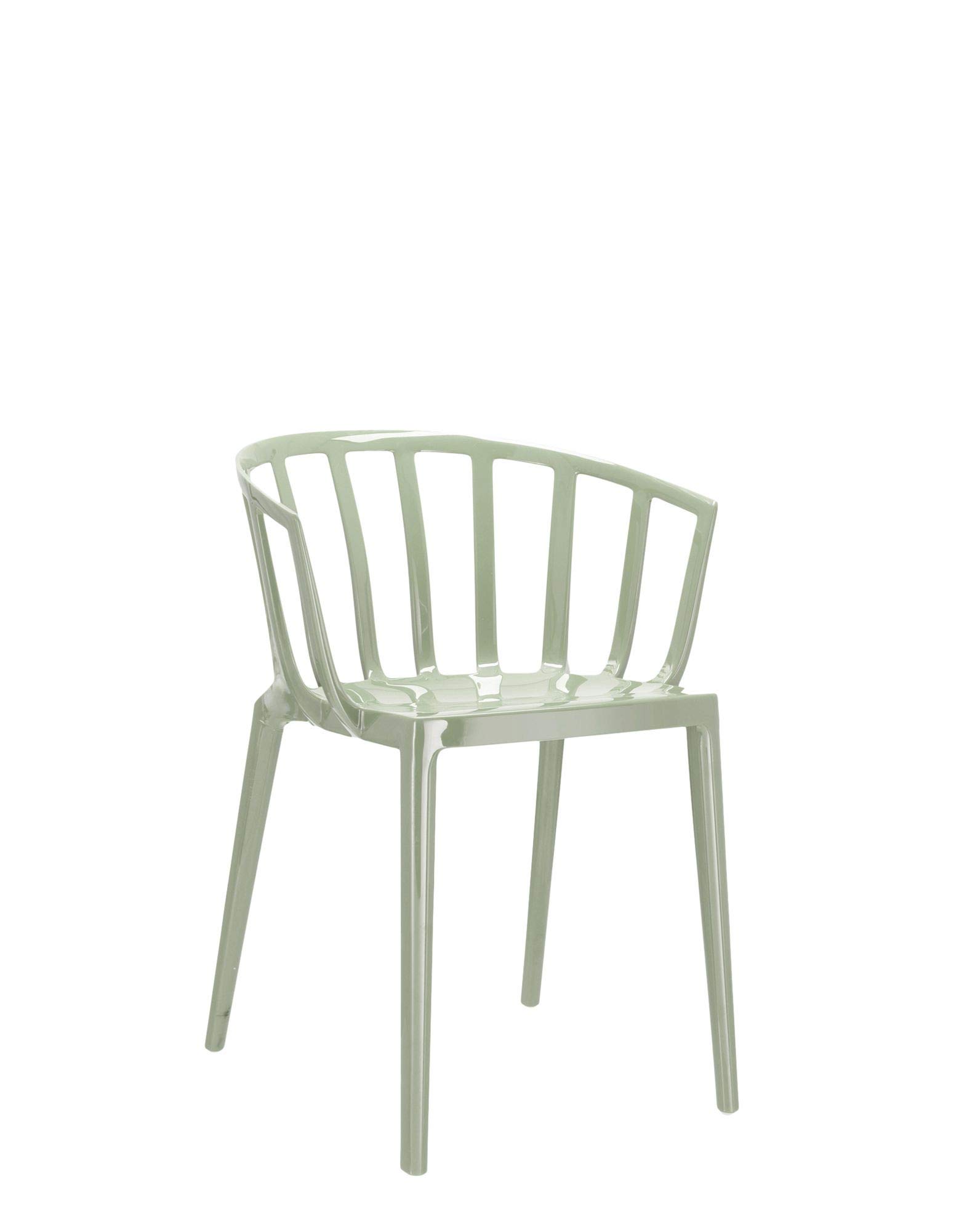 Kartell Green - Stackable Armchair Generic - - Polycarbonate - Designer Philippe Starck 46Cm