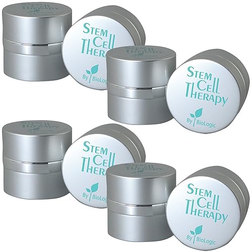 Terapia de células madre Cuidado de la piel Crema antienvejecimiento reduce arrugas signos de envejecimiento (juego de 4 frascos)