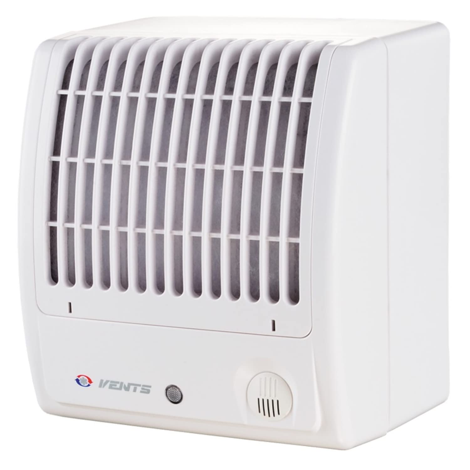 VENTS Wandventilator Radialventilator 100 CF Turbo TH mit Nachlauf & Hygrostat