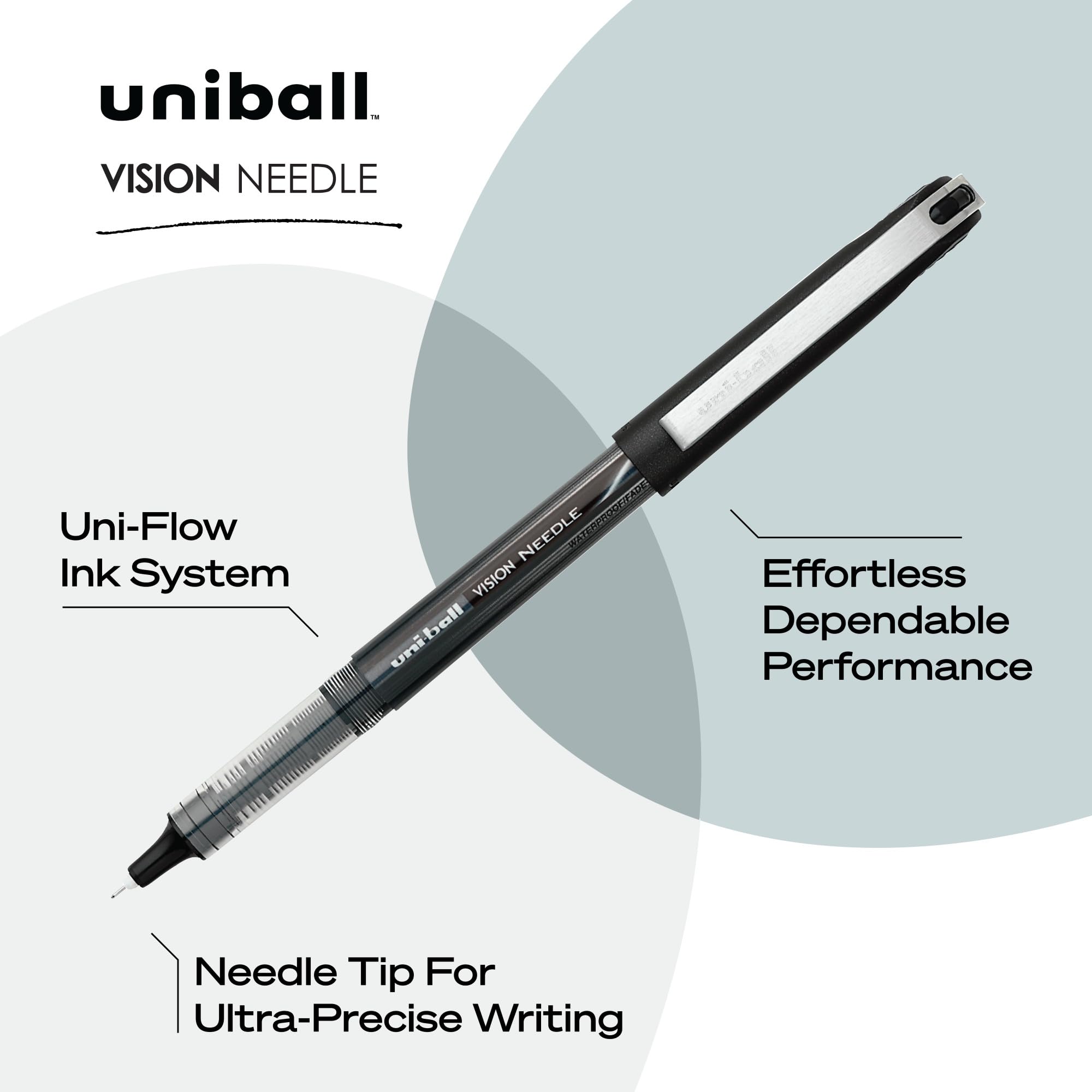 Uni-Ball Vision Needle Schwarz 5Stück(e)