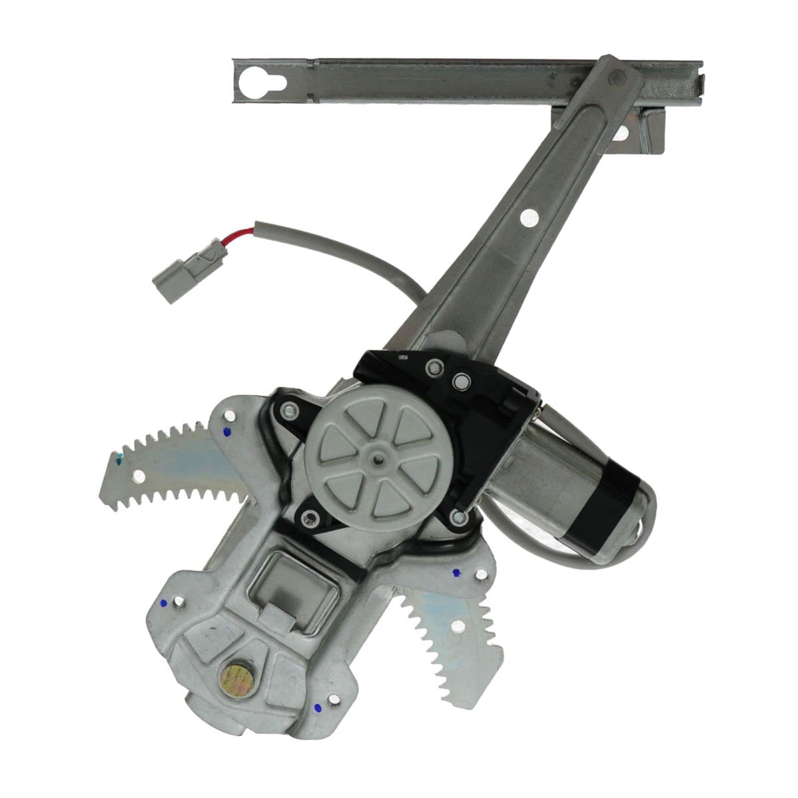 TRQ Rear Left Power Window Regulator &amp; Motor Assembly Drivers Side Compatible with 1997-2001 Honda CR-V