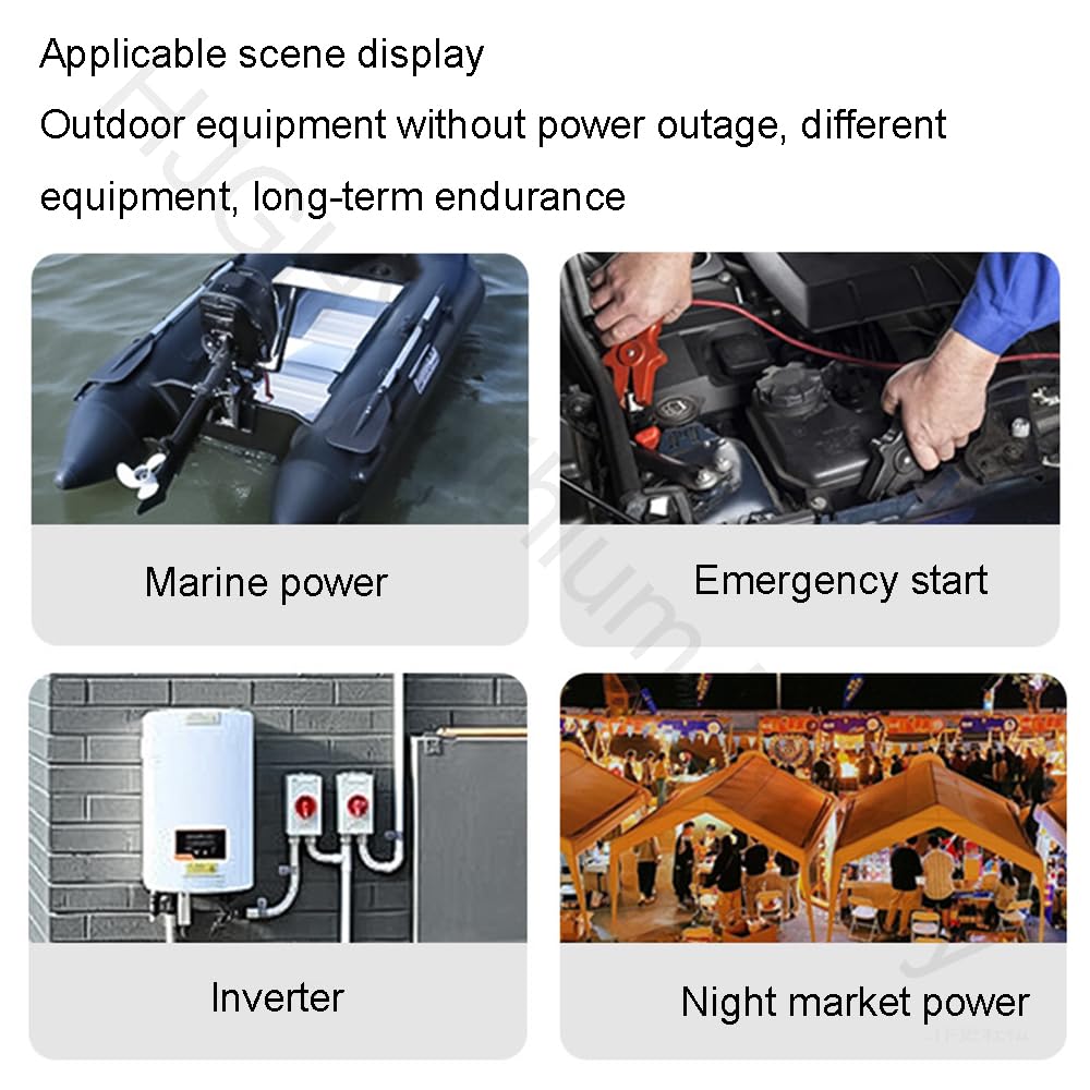 Batterie al Litio da 12V, 24V e 48V per propulsori da Esterno e Barche elettriche. | per batteria di propulsione marina per elica di barca da pesca da 12V