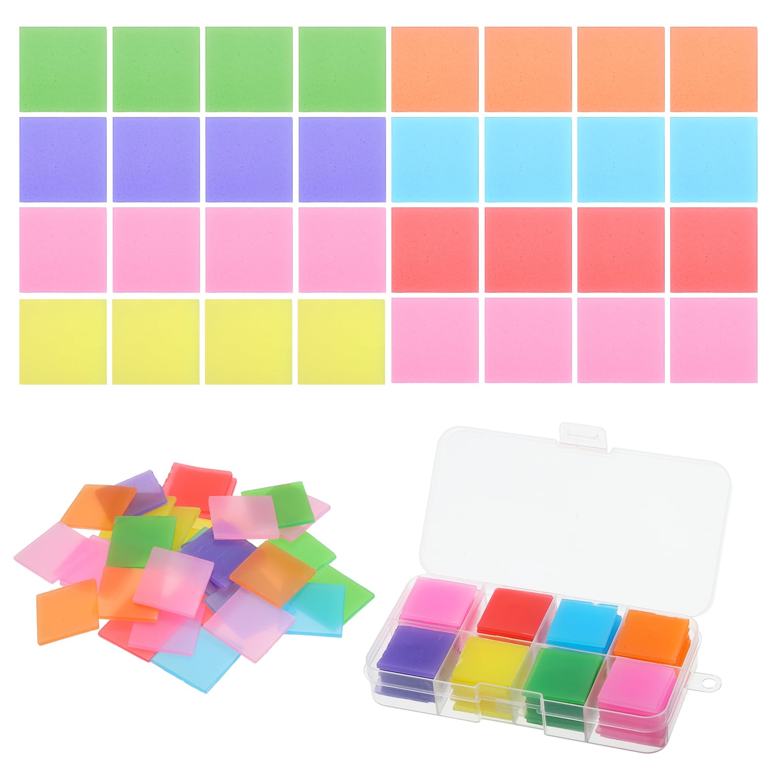 Cera de diamante PATIKIL de 72 piezas para pintura de diamantes 5D con caja